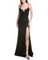 Jovani Solid Gown In Black