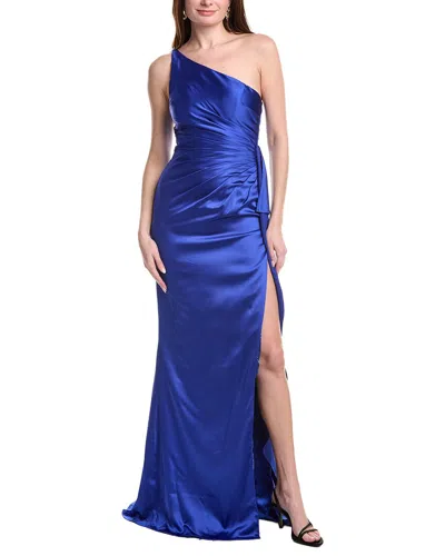 Jovani Solid Gown In Multi