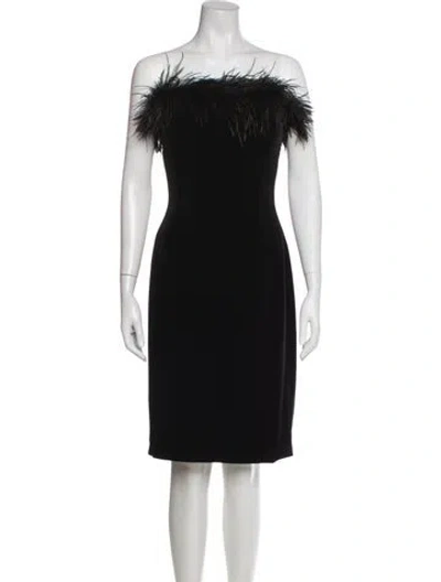 Pre-owned Jovani Strapless Mini Dress W/ Tags In Black