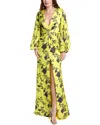 Jovani Twisted Front Gown In Yellow