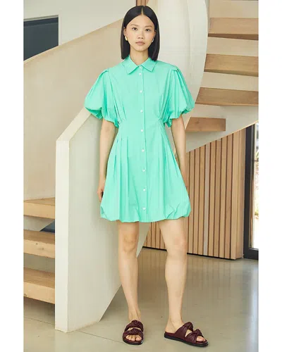 Jovonna London Elekta Mini Dress In Green