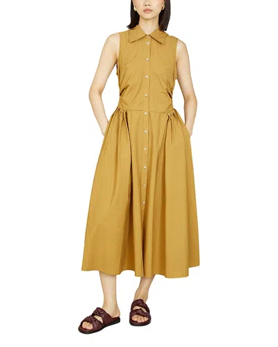 Jovonna London Yelira Dress In Gold