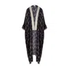 Joy Borrello Women's Black / Gold Meiji Kanazawa Kimono - Black In Black/gold