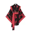 Joy Borrello Women's Black / Red Sonsho Yuri In Multi