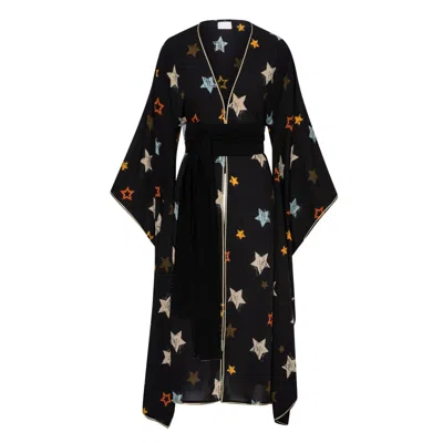 Joy Borrello Women's Ohkizaki Hoshi Star Kimono - Black
