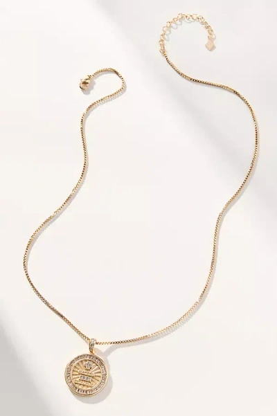 Joy Dravecky Loyalty Pendant Necklace In Gold