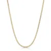 Joy Dravecky Women's Gracie Tennis Necklace In Clear In Gold