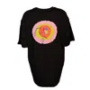 Joy-es Men's Horses Black Unisex Tshirt In Black