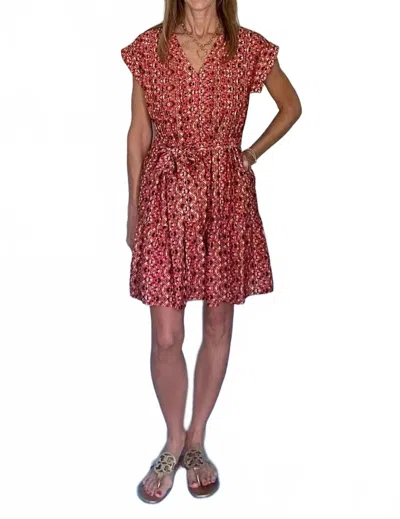 Joy Joy Autumn Embers Dress In Multi