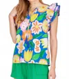 Joy Joy Bold Gardens Top In Multi In Multi