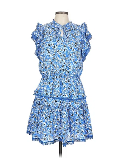 Pre-owned Joy Joy Casual Dress In Blue