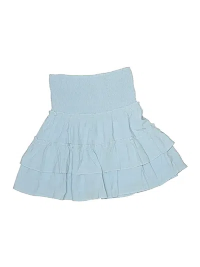 Pre-owned Joy Joy Casual Skirt In Blue