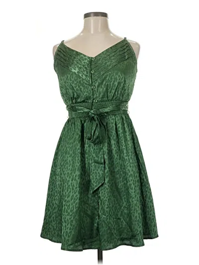 Joy Joy Cocktail Dress In Green