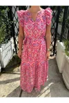 Joy Joy Sadie Maxi Dress In Multi In Multi