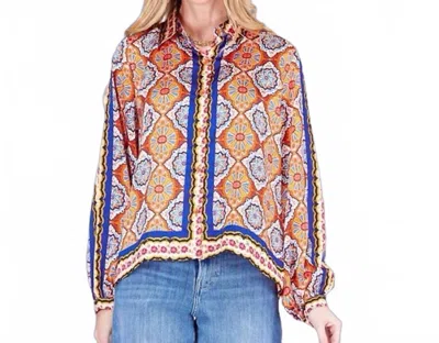 Joy Joy The Gypsy Caravan Blouse In Multicolor
