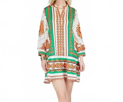 Joy Joy The Hélène Scarf Dress In Sunflower In Yellow
