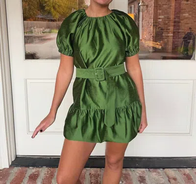 Joy Joy Women's Julie Dress In Green