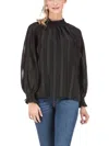 Joy Joy Zella High Neck Top In Black In Black