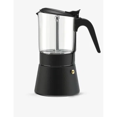 Joy Resolve Black Clear Brew Glass Moka Pot 240ml