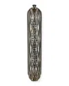 Joy Stember Metal Arts Studio Long Noah 3d Printed Mezuzah In Nickel