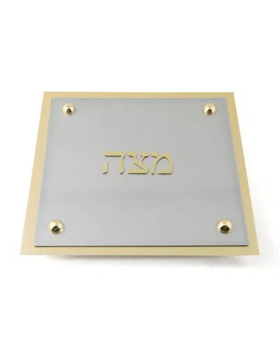 Joy Stember Metal Arts Studio Matzah Platter