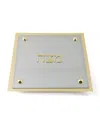 Joy Stember Metal Arts Studio Matzah Platter In Aluminium