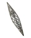 Joy Stember Metal Arts Studio Noah 3d Printed Mezuzah In Nickel