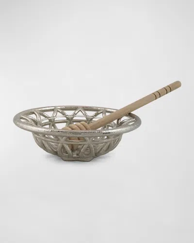 Joy Stember Metal Arts Studio Rachel Honey Dish By Joy Stember