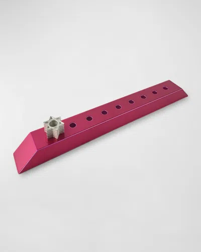 Joy Stember Metal Arts Studio Sarah Hanukkah Menorah By Joy Stember