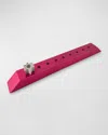 Joy Stember Metal Arts Studio Sarah Hanukkah Menorah By Joy Stember In Pink Powdercoated Aluminum