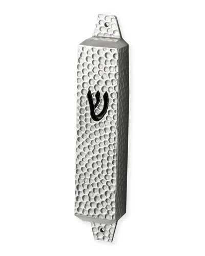 Joy Stember Metal Arts Studio Small Lillian Mezuzah In Large Pebble