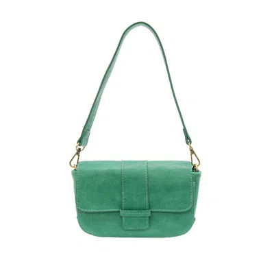 Joy Susan Becca Baguette Convertible Crossbody In Turquoise In Blue