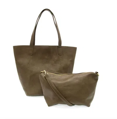 Joy Susan Carryall Tote Bag In Dark Moss In Green