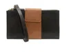 Joy Susan Colorblock Crossbody Wallet In Black In Black