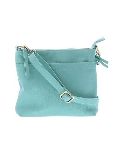 Pre-owned Joy Susan Crossbody Bag In Blue