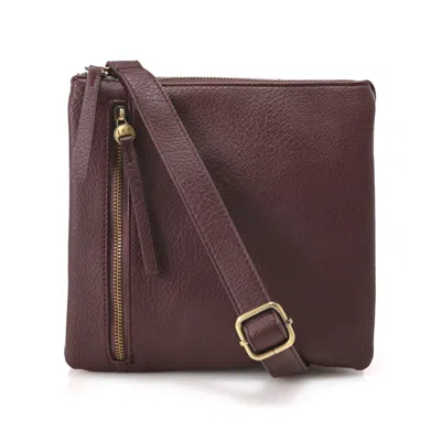 Joy Susan Dawn Multi Pocket Compact Crossbody Bag In White
