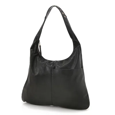Joy Susan Harley Faux Leather Studded Hobo Bag In Black