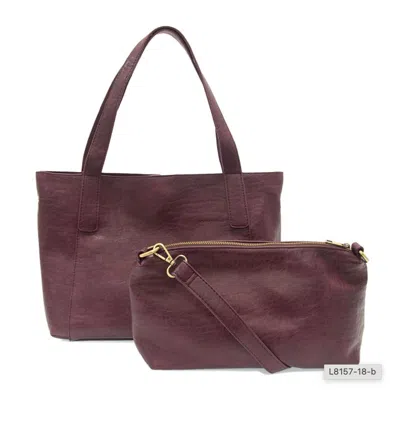 Joy Susan Lottie Medium Tote Bag In Plum