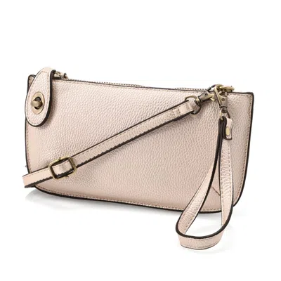 Joy Susan Mini Crossbody Wristlet Clutch In Yellow