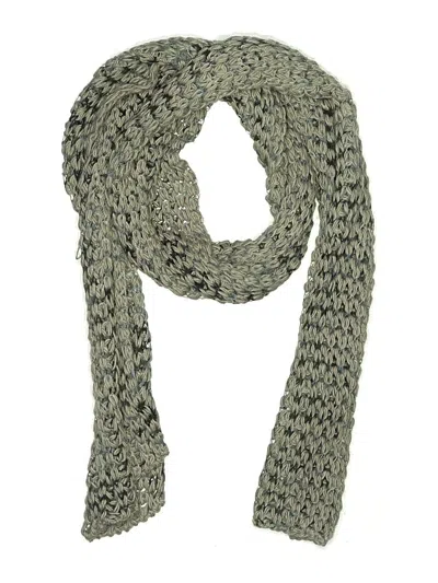Pre-owned Joy Susan Scarf In Gray