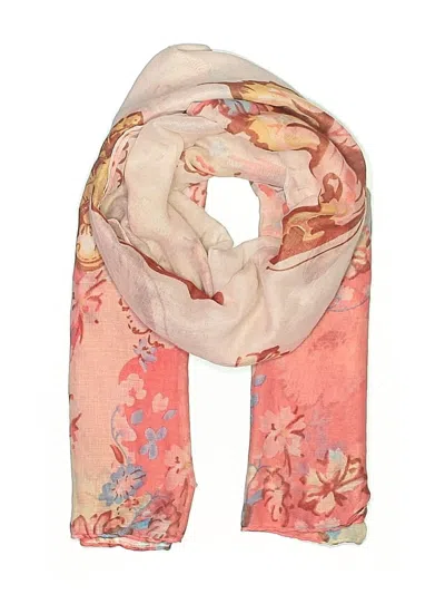Pre-owned Joy Susan Scarf In Pink