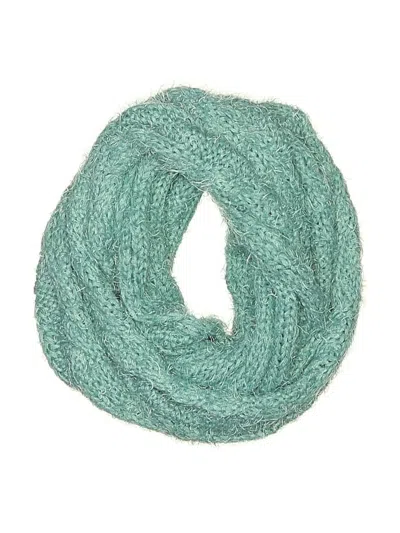 Pre-owned Joy Susan Scarf In Teal