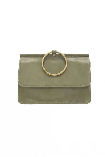 Joy Susan Women's Aria Ring Wristlet Bag In Eucalyptus In Green
