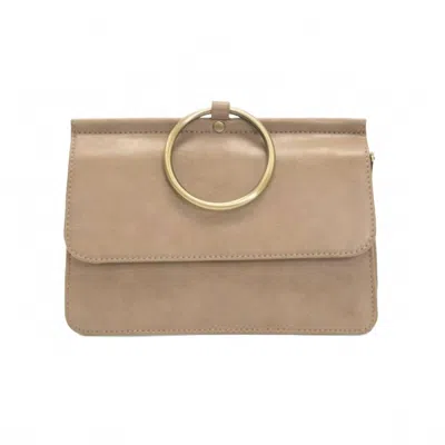 Joy Susan Women's Aria Ring Wristlet Bag In Latte In Beige