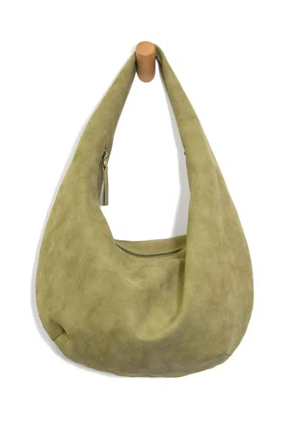 Joy Susan Women's Bianca Crescent Bag In Sage In Green