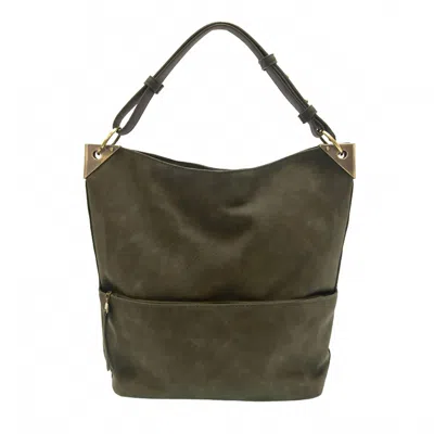 Joy Susan Women's Darcy Pocket Bucket Bag In Olive In Green