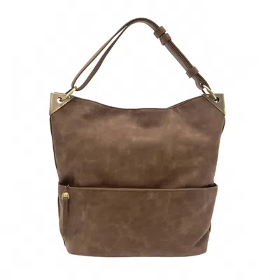 Joy Susan Women's Darcy Pocket Bucket Bag In Pecan In Brown