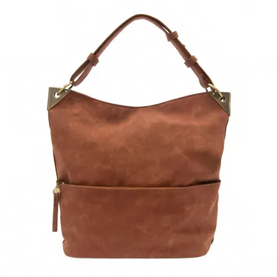 Joy Susan Women's Darcy Pocket Bucket Bag In Russet In Brown