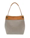 Joy Susan Women's Denim Laurel Canvas Shoulder Bag In Brown