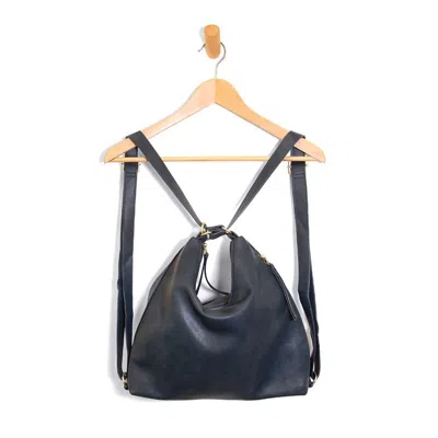 Joy Susan Women's Drew Convertible Backpack In Navy In Blue